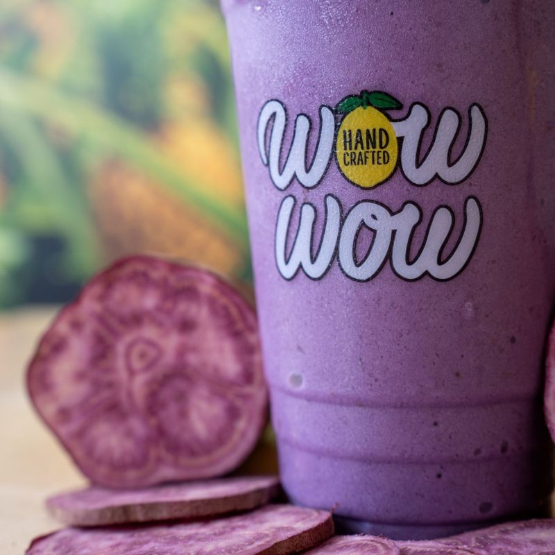 Ube Coconut Smoothie