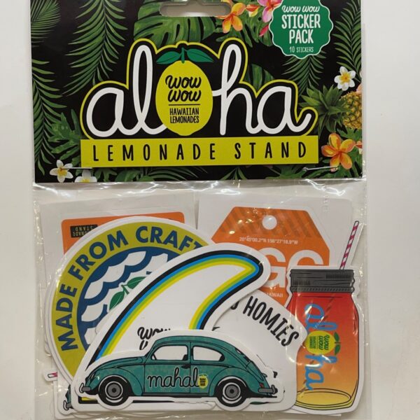 Wow Wow Sticker Pack - 10-Pack Collector's Set!